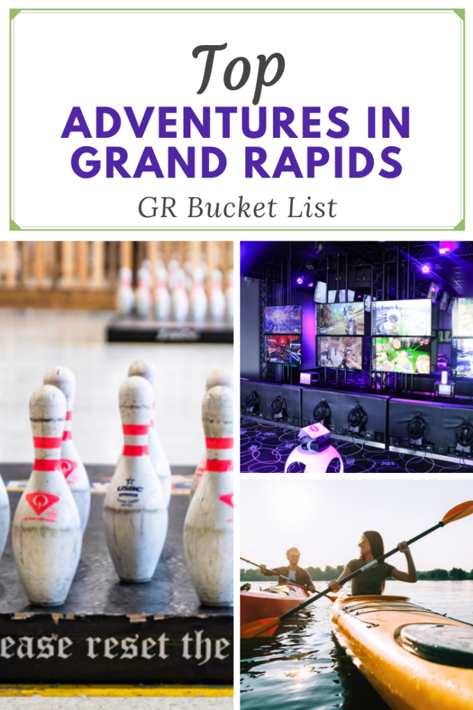 Adventures in Grand Rapids pin